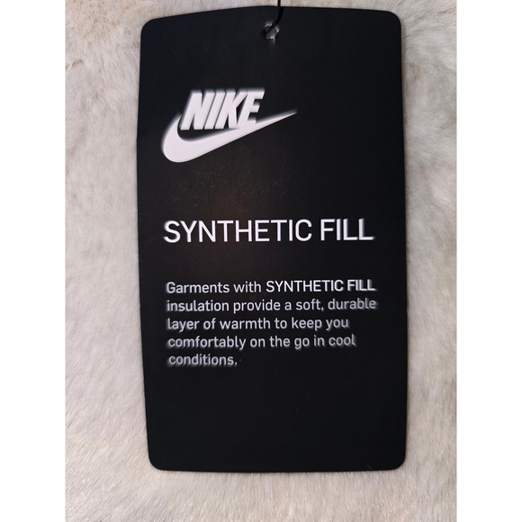 Nike Boys Puffer Jacket Winter Coat Dark Smoke Gray Blue 3T NEW - Picture 4 of 10